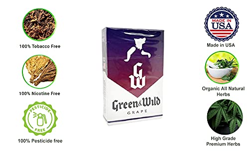 Amazon.com: 葡萄- 草本香煙- 不含煙草和尼古丁: 健康與家庭